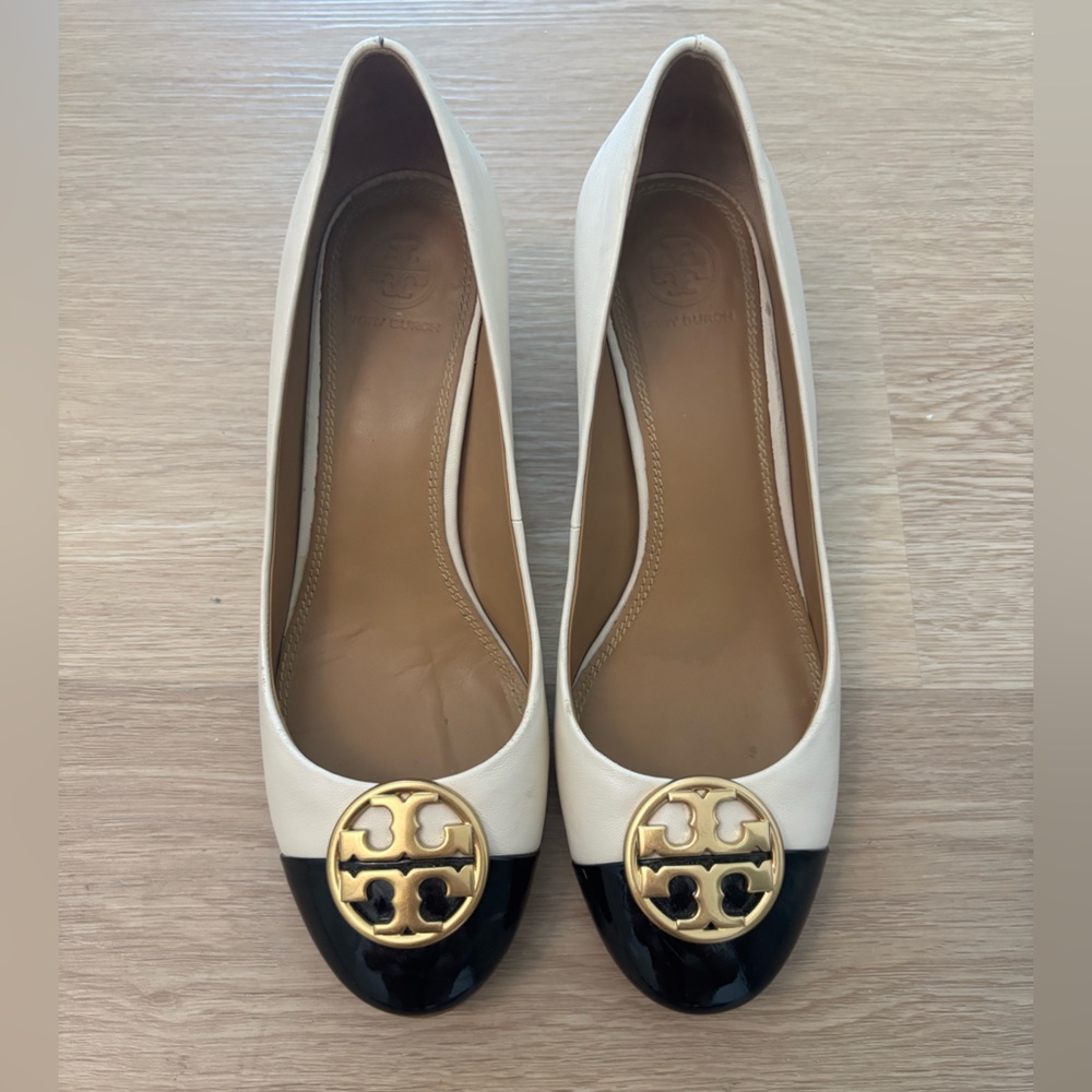 Tory Burch Cap-toe Block Heel